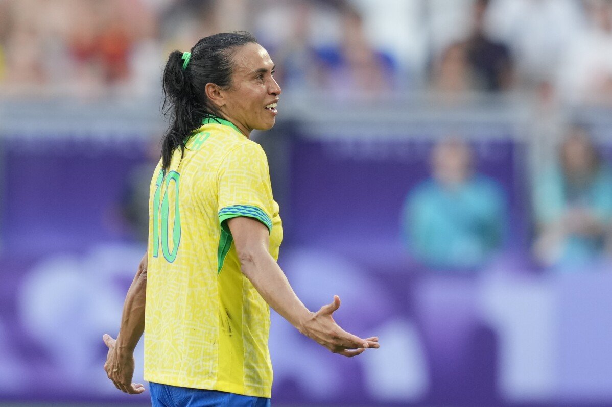 Il Brasile ricorre alla sospensione di Marta per le semifinali delle Olimpiadi di Parigi